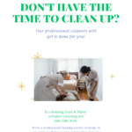 Develop a Cleaning Plan